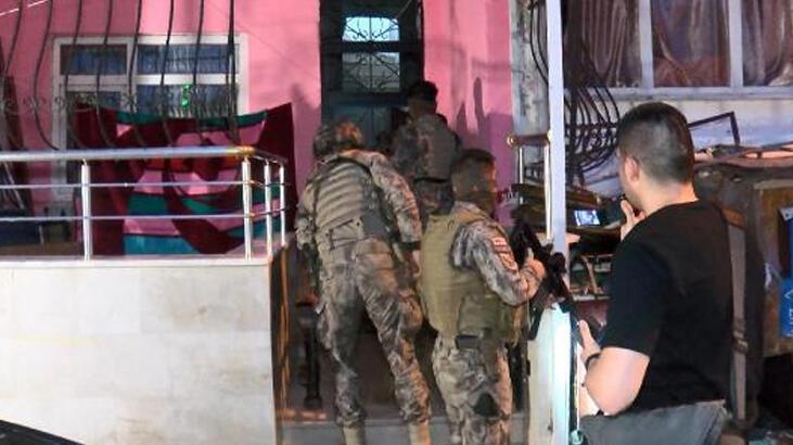 Şişli’de helikopter destekli uyuşturucu operasyonu! Çok sayıda gözaltı var