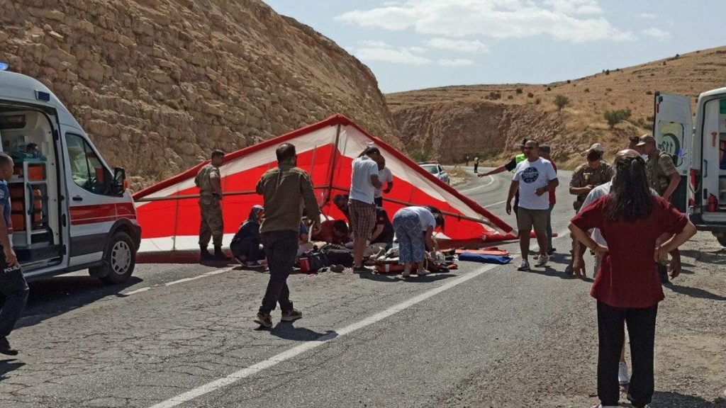 Batman’da yamaç paraşütü düştü: 2 meyyit